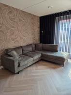Hoekbank Olijfgroen 2,5 zits, Huis en Inrichting, Ophalen, 125 cm of meer, 125 cm of meer, Zo goed als nieuw
