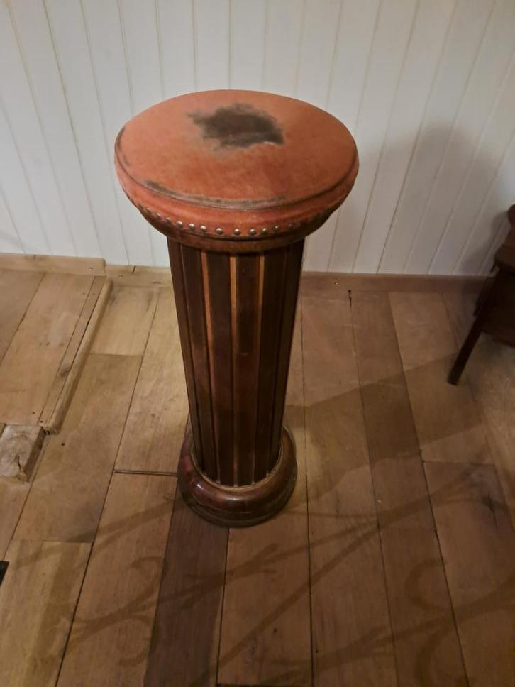 antieke barkruk, Huis en Inrichting, Barkrukken, Gebruikt, 90 cm of meer, Hout, 4 krukken, Ophalen