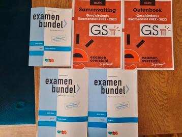 Examensbundels 2023 Nederlands Engels Geschiedenis 