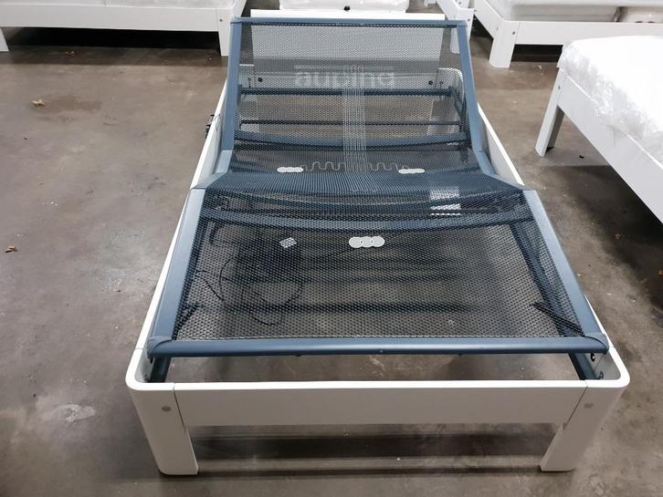 Zgan  Auping auronde 1000/1500/2000 140x200  elec knieknik /, Huis en Inrichting, Slaapkamer | Bedden, Zo goed als nieuw, Eenpersoons