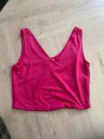 Roze crop top l 40 amisu Barbie v hals, Maat 38/40 (M), Ophalen of Verzenden, Roze, Zo goed als nieuw