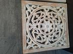 houten panelen met ophang haakjes, Huis en Inrichting, Woonaccessoires | Wanddecoraties, Ophalen, Zo goed als nieuw