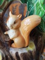 Mooie oude Engelse Hornsea vaas als boom en eekhoorn 15,8 cm, Ophalen of Verzenden