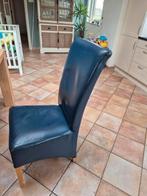 Eetstoelen, Huis en Inrichting, Stoelen, Ophalen, Gebruikt, Blauw, Modern
