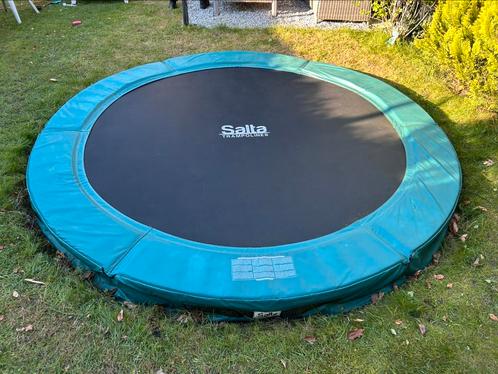 Salta Trampoline 305 cm doorsnede, Kinderen en Baby's, Speelgoed | Buiten | Trampolines, Zo goed als nieuw, Ophalen