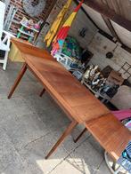 Vintage  eettafel uitrekbaar, Huis en Inrichting, Tafels | Eettafels, Ophalen, 200 cm of meer, 50 tot 100 cm, Zo goed als nieuw
