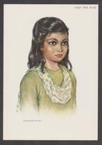 Ansichtkaart - Indiaas meisje (Voor het Kind), 1960 tot 1980, Ongelopen, Kinderen, Ophalen of Verzenden