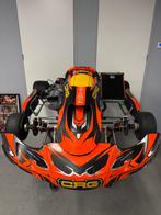 CRG Road Rebel 2024 + TM R2 Total black, Sport en Fitness, Karting, Ophalen, Gebruikt, Kart