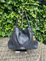 Coach tas | leer | zwart | 30x36 cm, Ophalen, Zo goed als nieuw, Zwart, Shopper