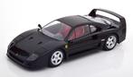 Ferrari F40 1987 1-18 Zwart KK Scale (metaal), Hobby en Vrije tijd, Modelauto's | 1:18, Overige merken, Auto, Nieuw, Ophalen of Verzenden
