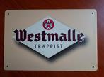 Westmalle Trappist 20x30 cm Reclamebord, Verzamelen, Biermerken, Ophalen of Verzenden, Nieuw, Reclamebord, Plaat of Schild, Overige merken