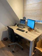 Buro met burostoel, Huis en Inrichting, Bureaus, Ophalen, Gebruikt