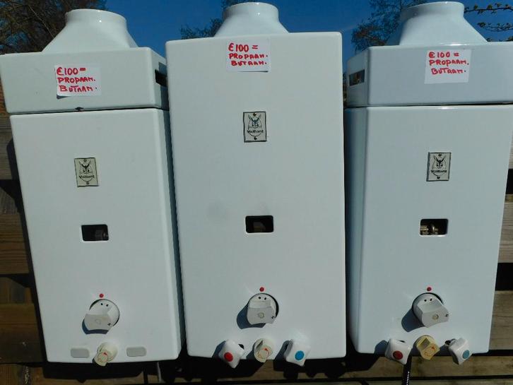 Gereviseerde keuken douche geisers van Vaillant, Doe-het-zelf en Verbouw, Geisers en Boilers, Gebruikt, Geiser, Propaan of Butaan