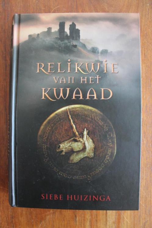 Siebe Huizinga - Relikwie van het Kwaad, Boeken, Kinderboeken | Jeugd | 13 jaar en ouder, Gelezen, Fictie, Ophalen of Verzenden