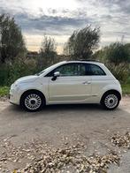 Fiat 500 1.2 Lounge|Automaat|Panoramadak|Lederen bekleding, Auto's, Euro 5, 1242 cc, 4 cilinders, Wit
