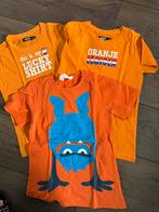 Koningsdag t-shirts maat 128 (3 stuks), Ophalen of Verzenden, Zo goed als nieuw