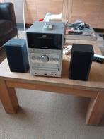 JVC  radio / cd speler met boxen, Ophalen, Gebruikt, JVC