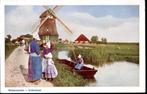 (NH213) Ansichtkaart Katwoude Kathammer molen klederdracht, Verzamelen, Verzenden, 1920 tot 1940, Gelopen, Noord-Holland
