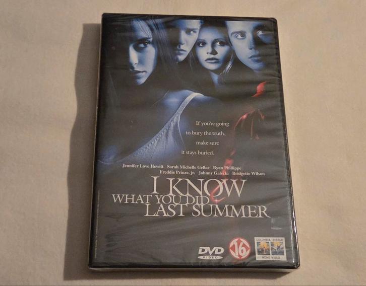 I Know What You Did Last Summer (Original) Sealed Dvd Horror, Cd's en Dvd's, Dvd's | Horror, Nieuw in verpakking, Slasher, Vanaf 16 jaar