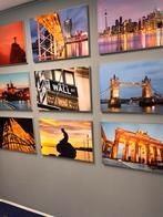 Set van 9 peesdoeken / frame, Ophalen, Xx, Xx, Schilderij