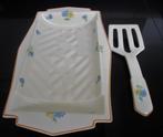 societe ceramique asperges schaal met schep Uniek, Huis en Inrichting, Keuken | Servies, Ophalen of Verzenden, Overige stijlen