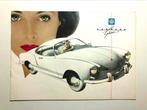 Karmann Ghia brochure 1960, Ophalen of Verzenden, Overige merken