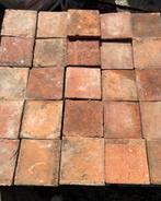 Lot antieke terracotta tegels, Ophalen