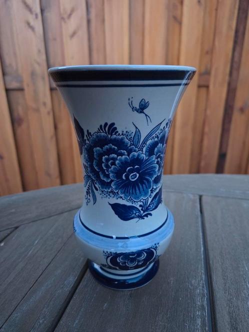 Delfts Blauw Vaas - Handwerk Holland, Antiek en Kunst, Antiek | Vazen, Ophalen of Verzenden