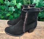 bijna Nieuwe  laarzen van Sendra maat 39, Sendra, Zwart, Lage of Enkellaarzen, Ophalen of Verzenden