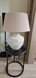 Sfeervolle Schemerlamp met Beige Kap, Antiek en Kunst, Antiek | Lampen, Ophalen