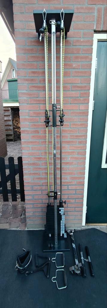 Enraf-Nonius EN-Tree Pulley – 24 kg pulley, Sport en Fitness, Fitnessmaterialen, Zo goed als nieuw, Overige typen, Ophalen