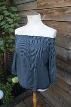 Tuniek zwart/ wit Studio Anneloes mt M travelstof Vaste AAN, Maat 38/40 (M), Studio Anneloes, Zwart, Ophalen of Verzenden