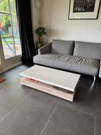 GRATIS Salontafel wit met hout, Ophalen, Gebruikt, 50 tot 100 cm, Minder dan 50 cm