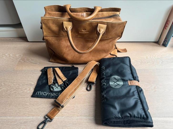 Micmacbags luiertas compleet ZGAN, Kinderen en Baby's, Luiertassen, Zo goed als nieuw, Ophalen of Verzenden