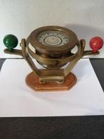 PRACHTIGE OUDE MESSING SCHEEPS KOMPAS 2 KG ZWAAR 24X15 CM, Verzamelen, Scheepvaart, Gebruiksvoorwerp, Ophalen of Verzenden, Zo goed als nieuw