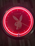 Playboy Klok Neon, Ophalen, Zo goed als nieuw, Wandklok