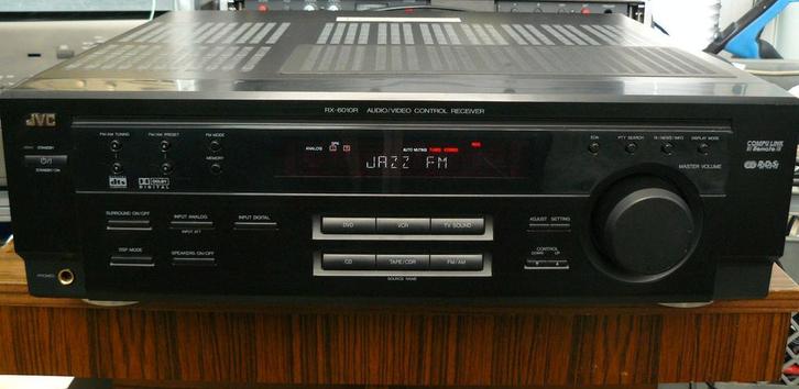 Ontvanger/Geluidsversterker JVC RX 610R / Zoals nieuw, Audio, Tv en Foto, Versterkers en Receivers, 60 tot 120 watt, JVC, Ophalen of Verzenden