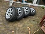 Volvo Winterbanden met Velgen - 225/55R17, Auto-onderdelen, Banden en Velgen, Ophalen, Gebruikt, Banden en Velgen, 17 inch