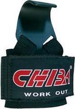 Chiba Powerlifting Hooks Straps Powerhooks, Sport en Fitness, Fitnessmaterialen, Overige typen, Ophalen of Verzenden, Rug, Zo goed als nieuw