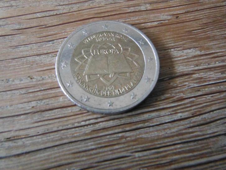 Nederland 2 euro 2007 50 jaar verdrag van Rome, Postzegels en Munten, Munten | Europa | Euromunten, Losse munt, 2 euro, Italië