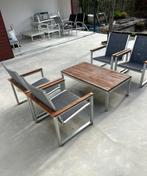 Tuinset / loungeset Triniti, Tuin en Terras, Ophalen, 4 zitplaatsen, Gebruikt, Bijzettafel