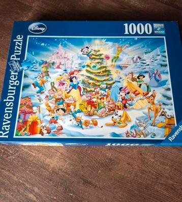 Ravensburger Disney Kerstpuzzel - 1000 Stukjes beschikbaar voor biedingen