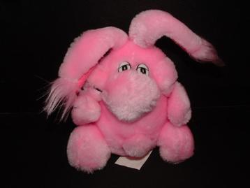 KODAK KOLORKIDS FANTASIEBEEST PINKY PLUCHE ROZE MET VELOURS  beschikbaar voor biedingen