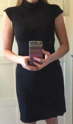 Sisley jersey tricot zomer jurk met col coljurk avondjurk M, Kleding | Dames, Maat 38/40 (M), Zwart, Sisley, Nieuw