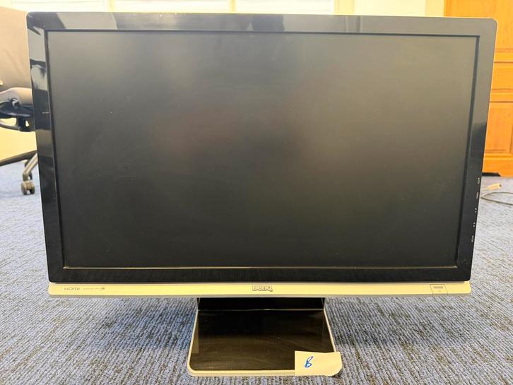 BenQ EH2400 HD 24inch schermen, getest, Computers en Software, Monitoren, Gebruikt, 60 Hz of minder, DVI, HDMI, VGA, Ingebouwde speakers