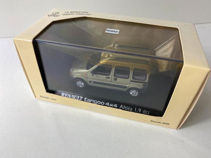 1:43 Renault KANGOO 4x4 altica 1.9 Tdi-in OVP, Hobby en Vrije tijd, Modelauto's | 1:43, Auto, Norev, Ophalen of Verzenden