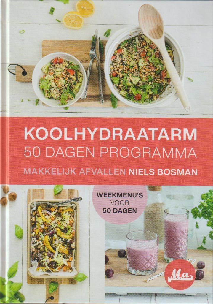 Koolhydraatarm 50 Dagen Programma, Boeken, Gezondheid, Dieet en Voeding, Zo goed als nieuw, Ophalen of Verzenden