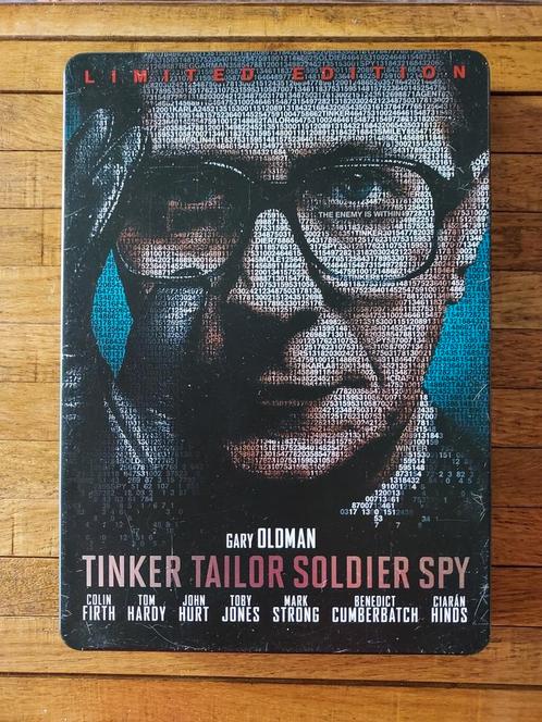 Dvd -  Tinker Tailor Soldier Spy Limited Edtion Steelbook, Cd's en Dvd's, Dvd's | Thrillers en Misdaad, Zo goed als nieuw, Ophalen of Verzenden