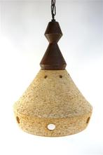 Vintage hanglamp aardewerk Brutalist, Overige materialen, Ophalen of Verzenden, Nvt, Minder dan 50 cm
