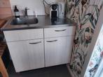 Keukenblok, Huis en Inrichting, Ophalen, Wit, Enkelwandige keuken, Zo goed als nieuw